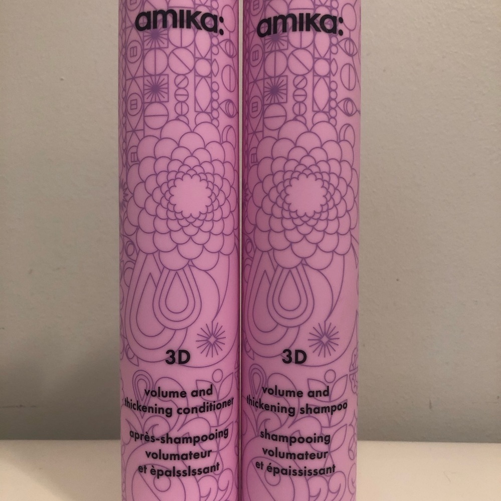 Amika shampoo and conditioner